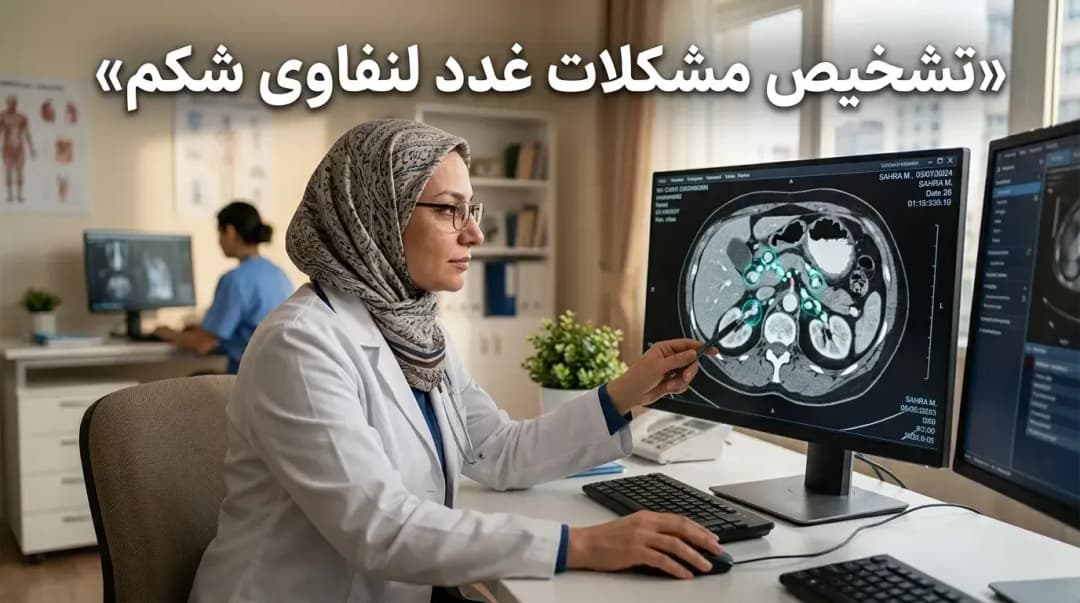 غدد لنفاوی شکم کجاست