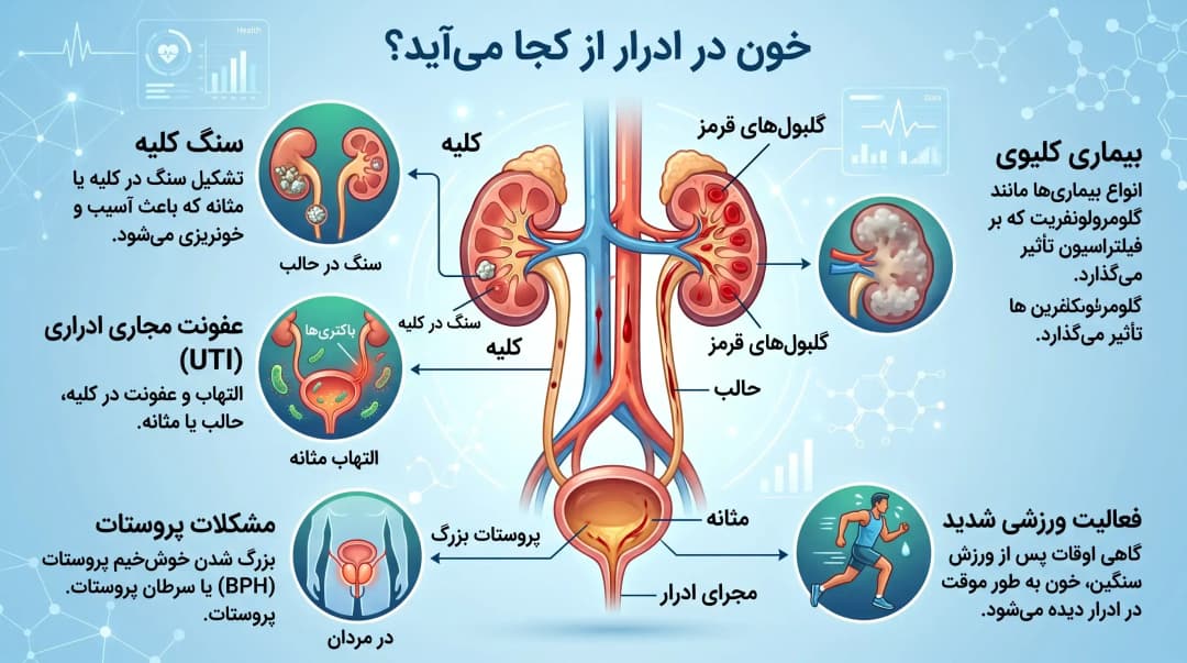 خون در ادرار (هماچوری)