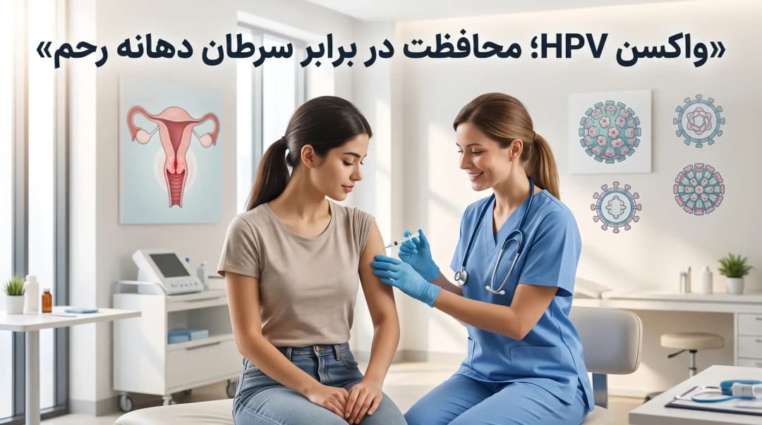 واکسن HPV چگونه از سرطان دهانه رحم پیشگیری می‌کند؟