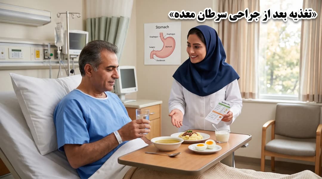 تغذیه برای بیماران سرطان معده