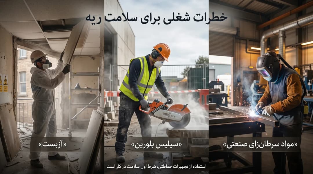 علت سرطان ریه در افراد غیرسیگاری
