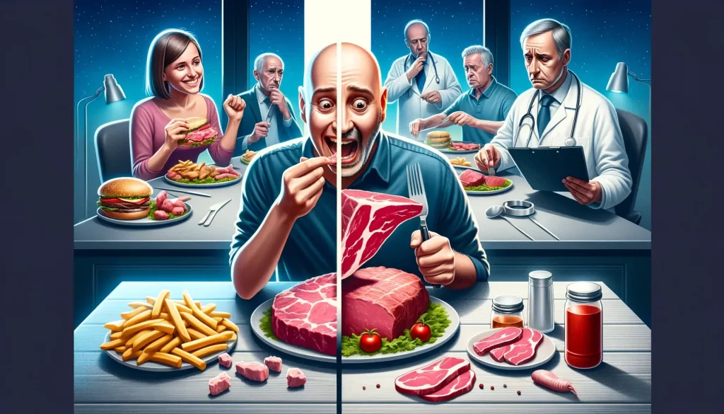 آیا خوردن گوشت برای بیمار سرطانی ضرر دارد