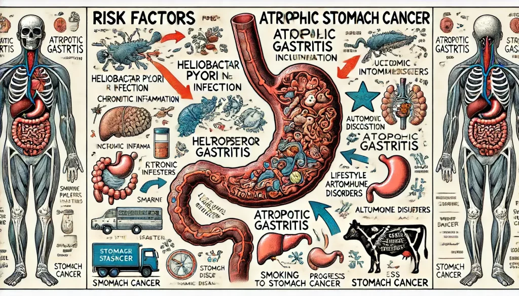 گاستریت اتروفیک و سرطان معده