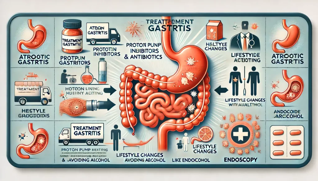 گزینه‌های درمان گاستریت اتروفیک