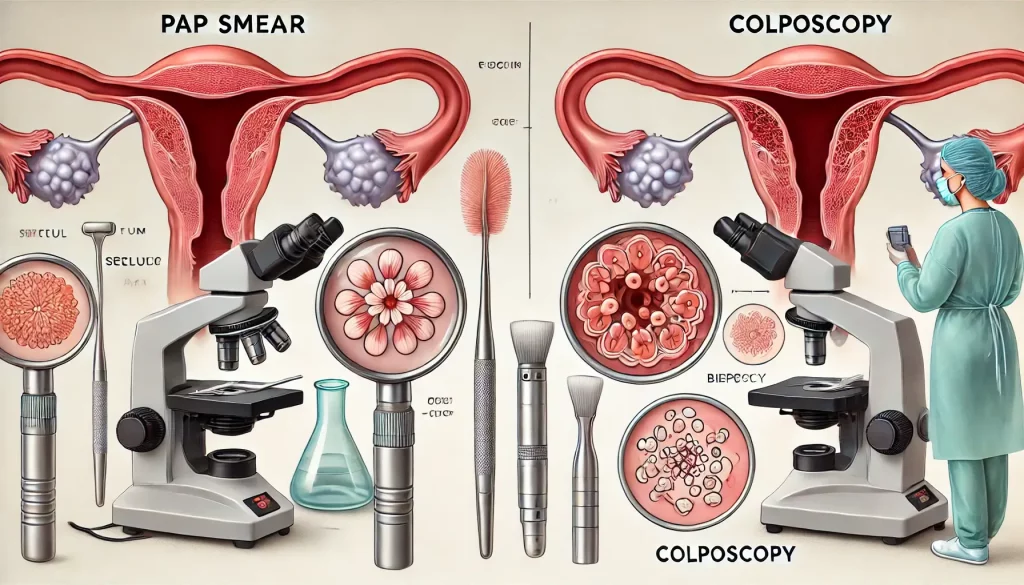 تفاوت پاپ اسمیر و کولپوسکوپی