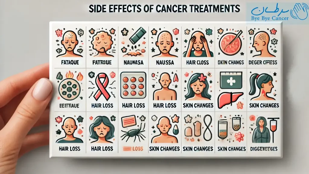 عوارض جانبی درمان‌های سرطان