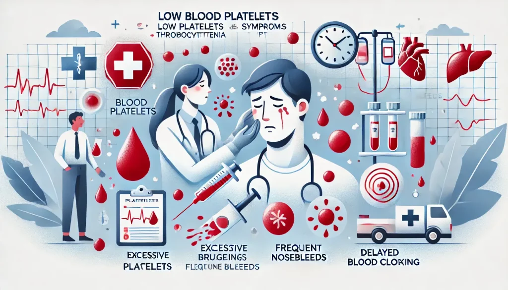 پلاکت خون پایین نشانه چیست