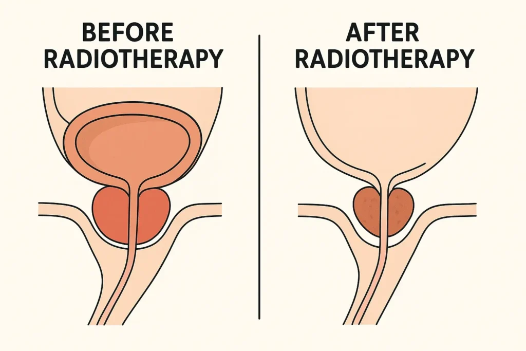 پرتو درمانی پروستات