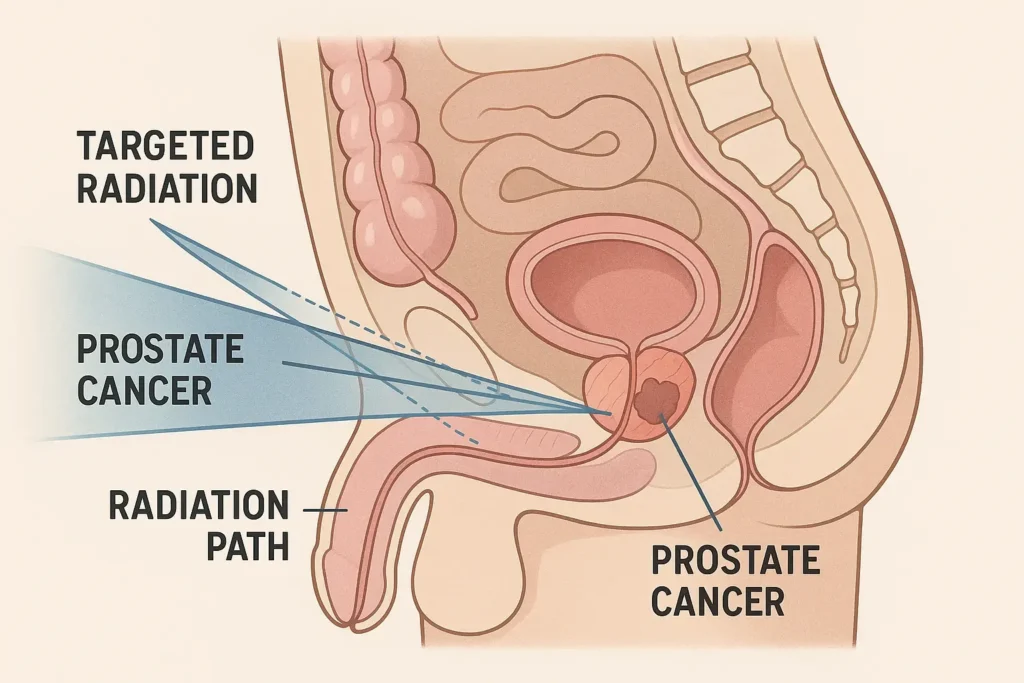 پرتودرمانی پروستات